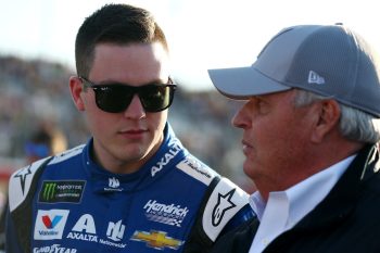 Alex Bowman and Rick Hendrick talk