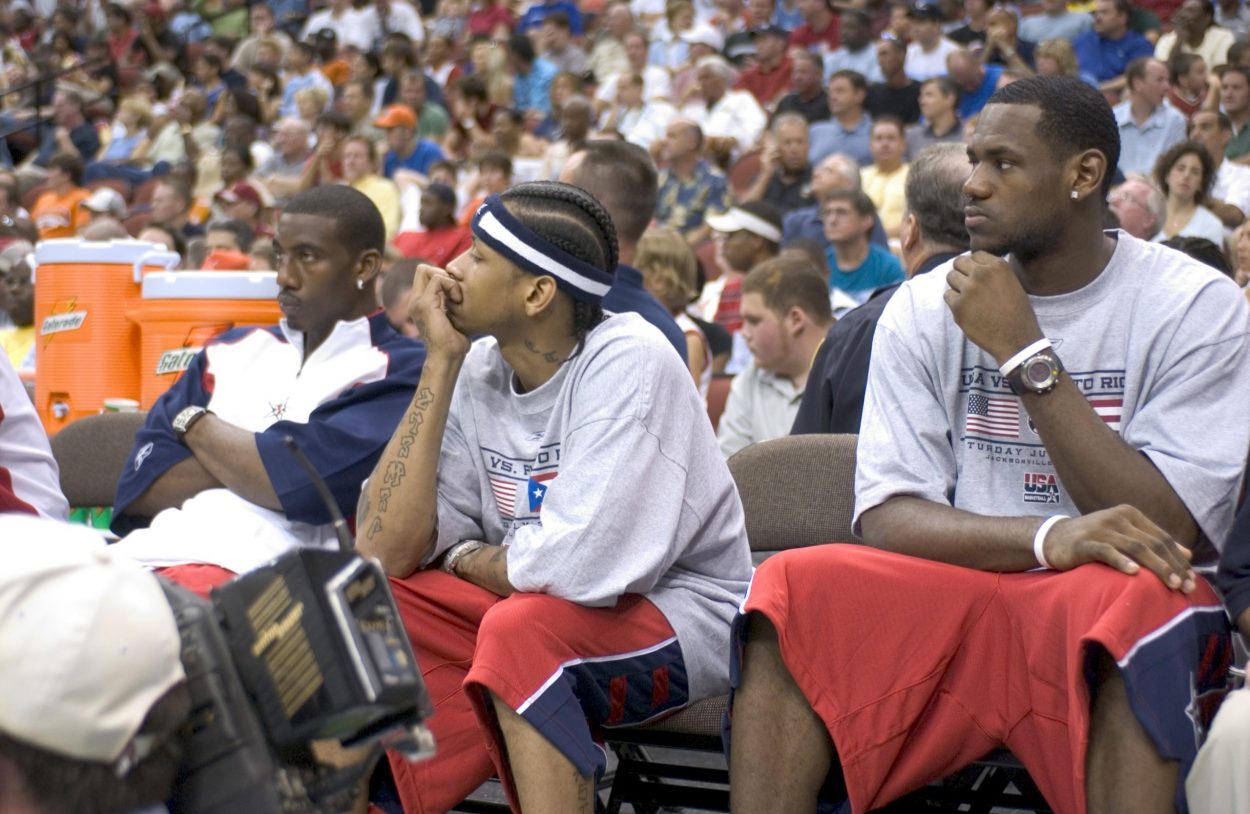 Allen Iverson vs Lebron James, These shots were from 2006, …