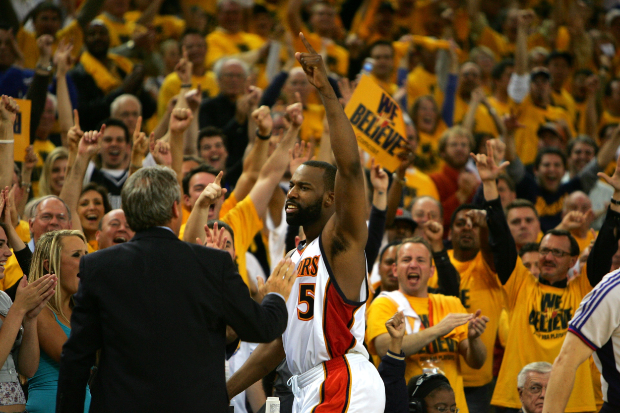We Believe: Welcome back (to the NBA, sort of) Baron Davis! - Golden State  Of Mind