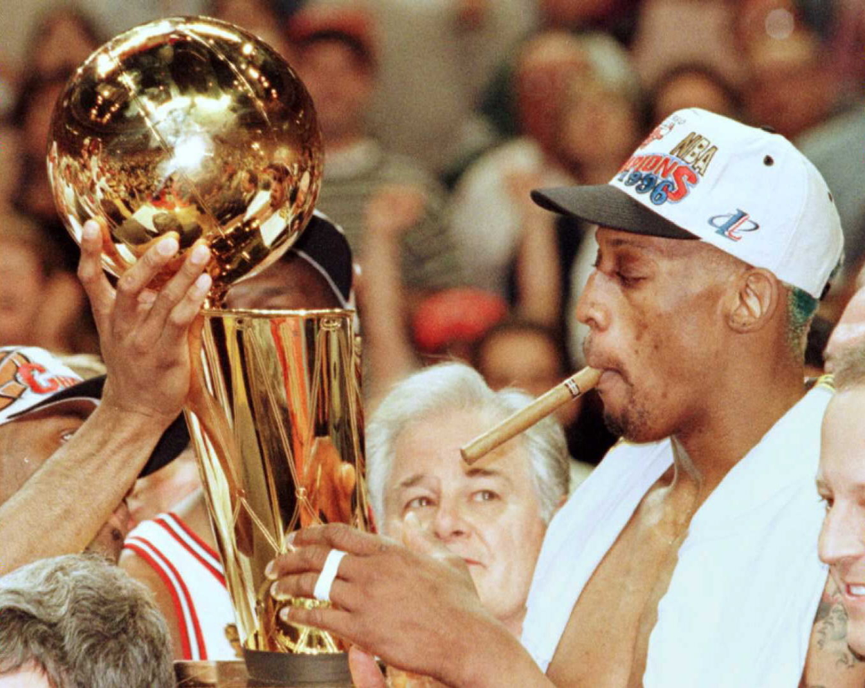 Dennis Rodman Gets Honest On The 1996 Bulls Winning The NBA Championship  With Three Former Pistons On Their Team, Fadeaway World