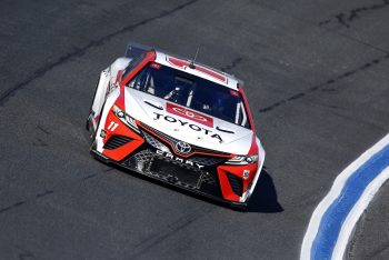 Denny Hamlin drives Next Gen car