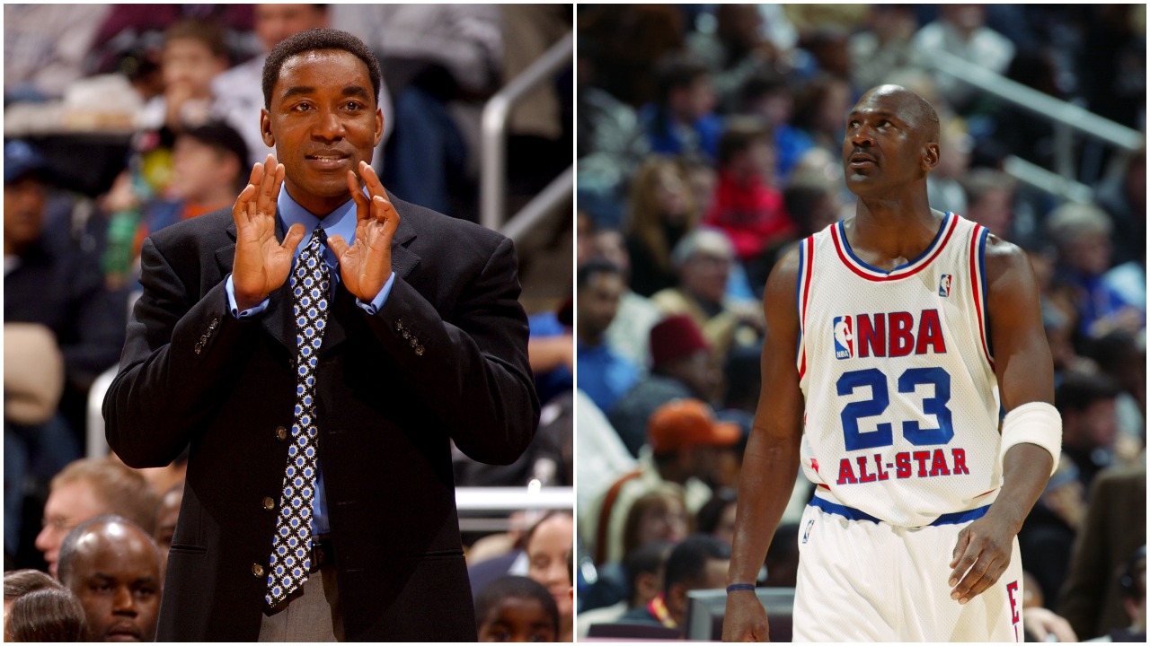 Isiah Thomas Coached Michael Jordan in the 2003 All-Star Game and