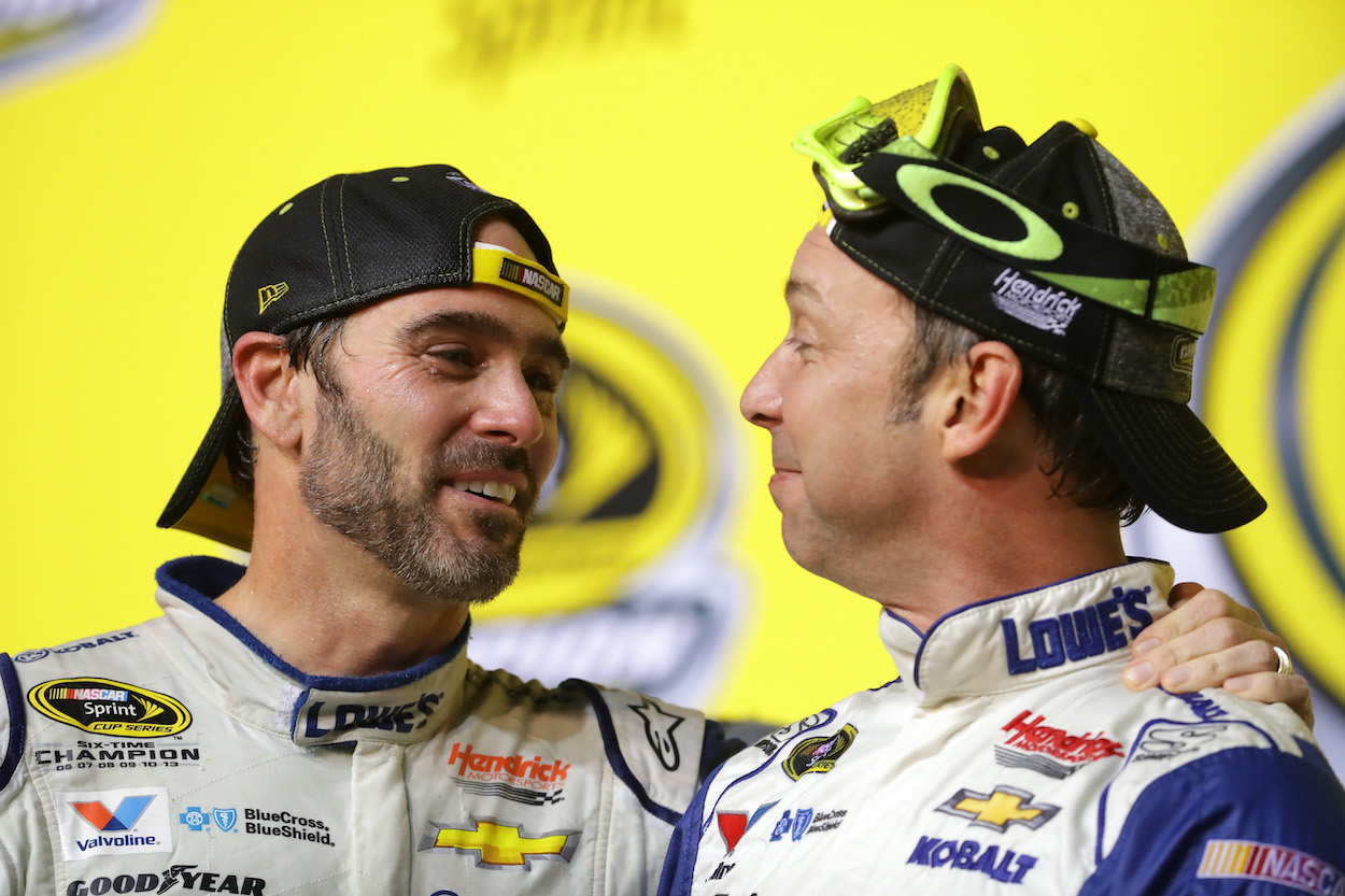 Jimmie Johnson Candidly Admits Attending Therapy With Chad Knaus ...