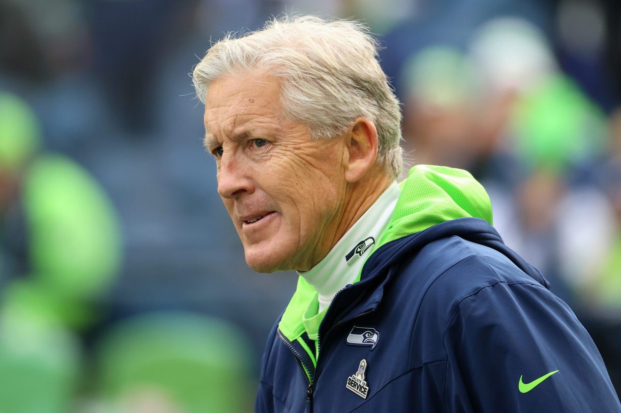 Pete Carroll's Frustration Boils Over as He Storms Out of Seahawks'  Postgame Press Conference: 'I'm Done'