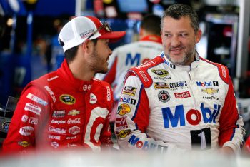 Tony Stewart and Kyle Larson