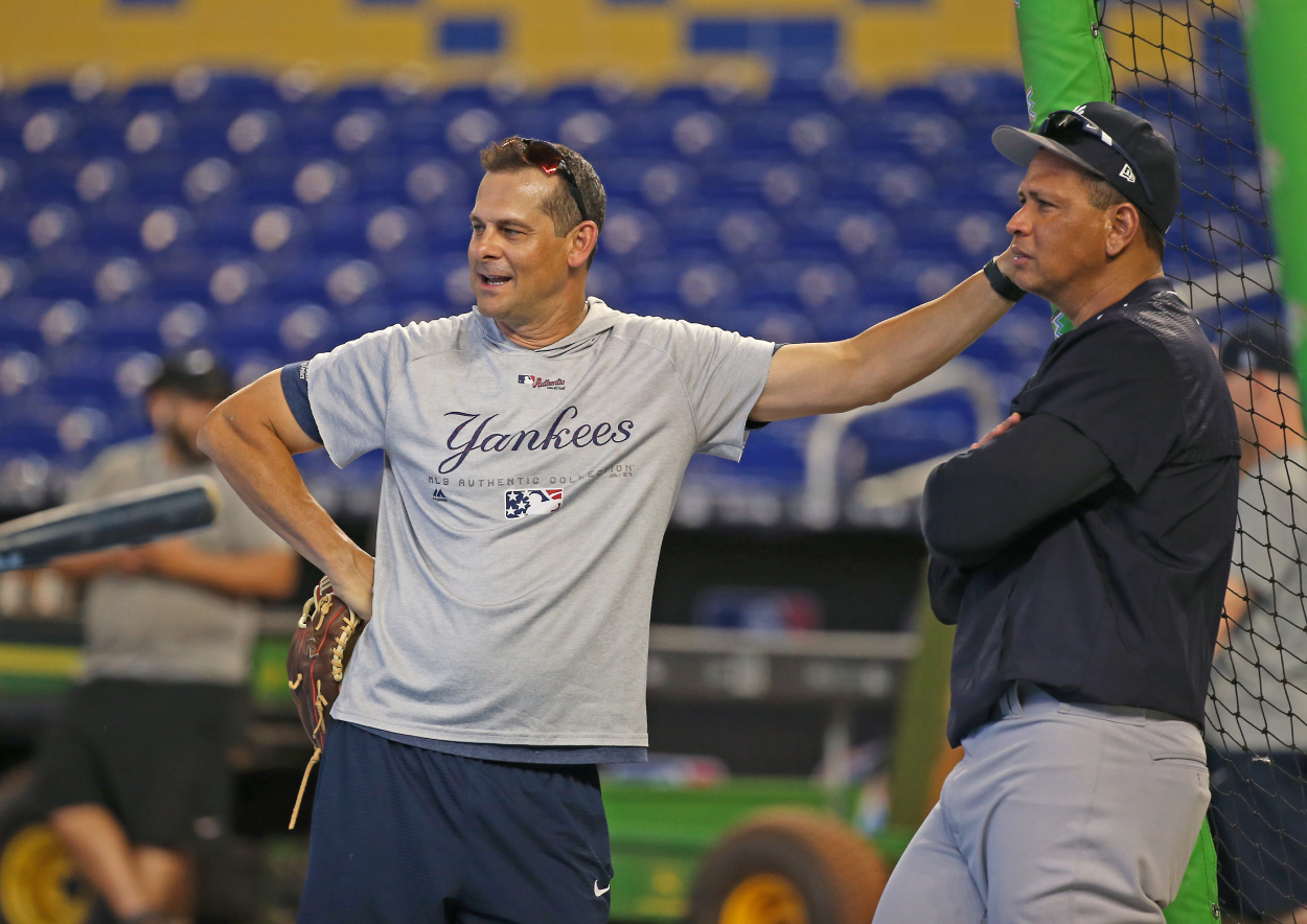 HOF Hopeful Alex Rodriguez Joined the Yankees After Aaron Boone Played ...