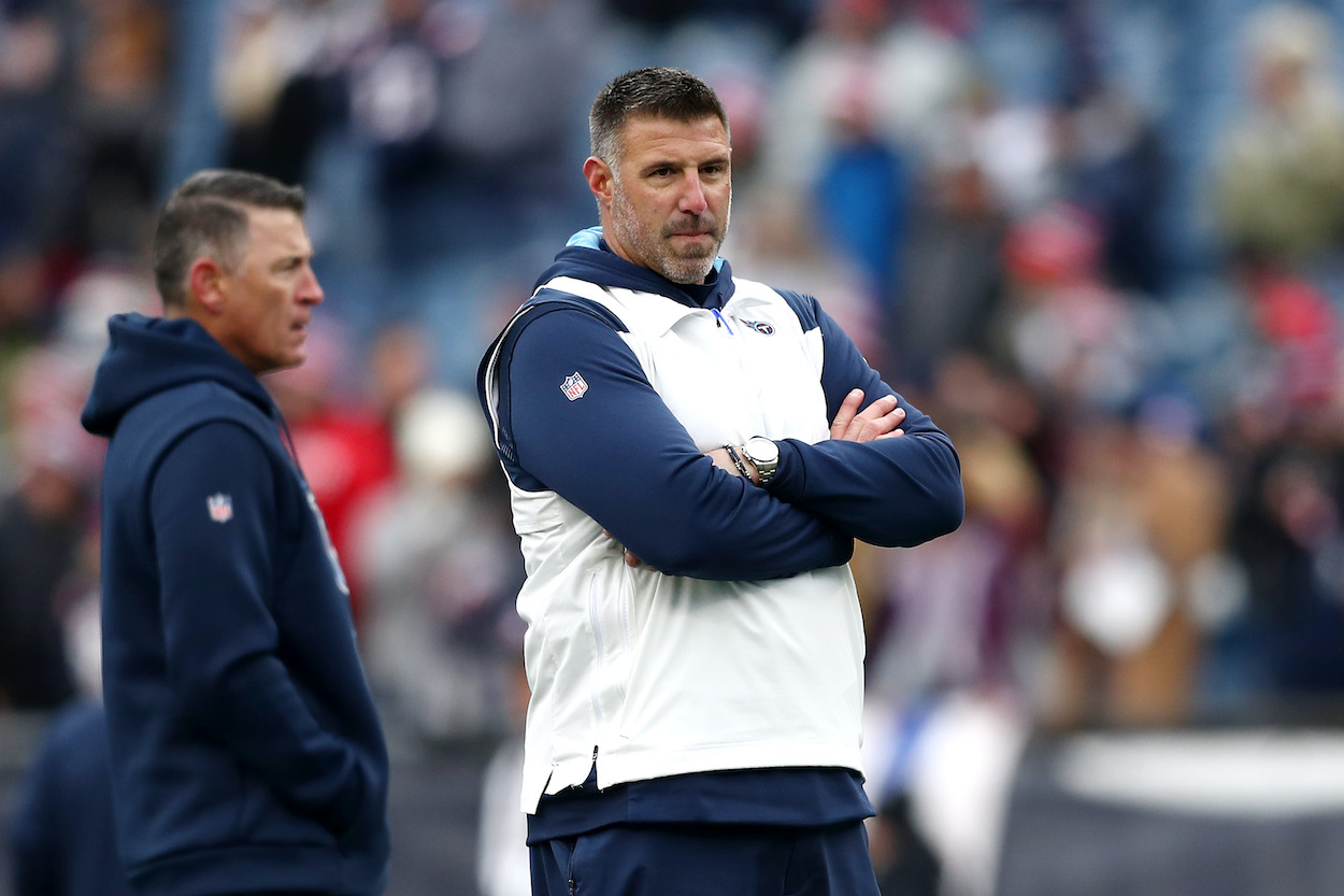 Titans coach Mike Vrabel storms out of press conference when asked