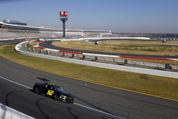 NASCAR Next Gen car at Charlotte Motor Speedway