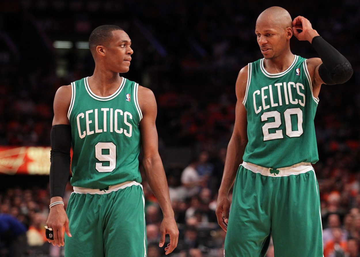 Danny Ainge Rattles Off Key Players From the Celtics/Lakers