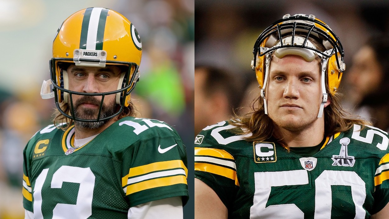 Aaron Rodgers tells former teammate AJ Hawk to 'GFY' and Pat