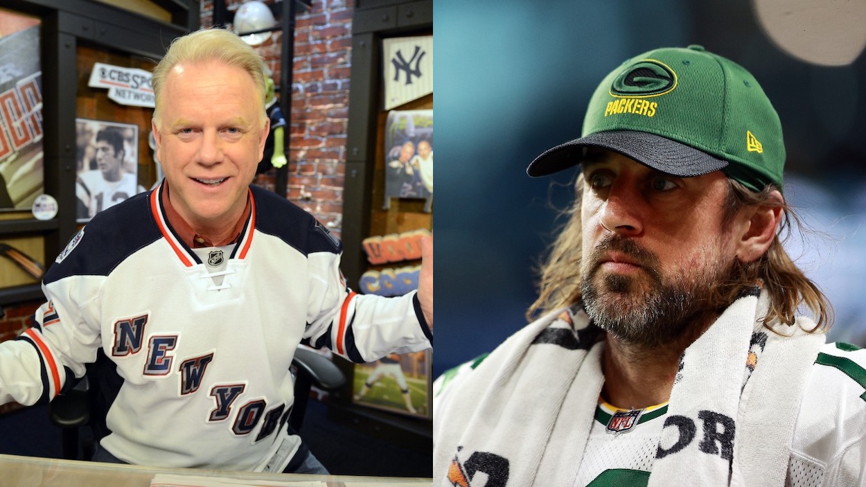 Reacting to Boomer Esiason's WILD Aaron Rodgers Prediction