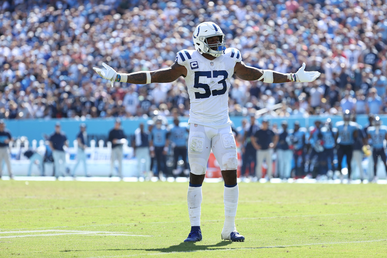 Colts' Darius Leonard: Sit down, grab a beer and watch our defense run  around