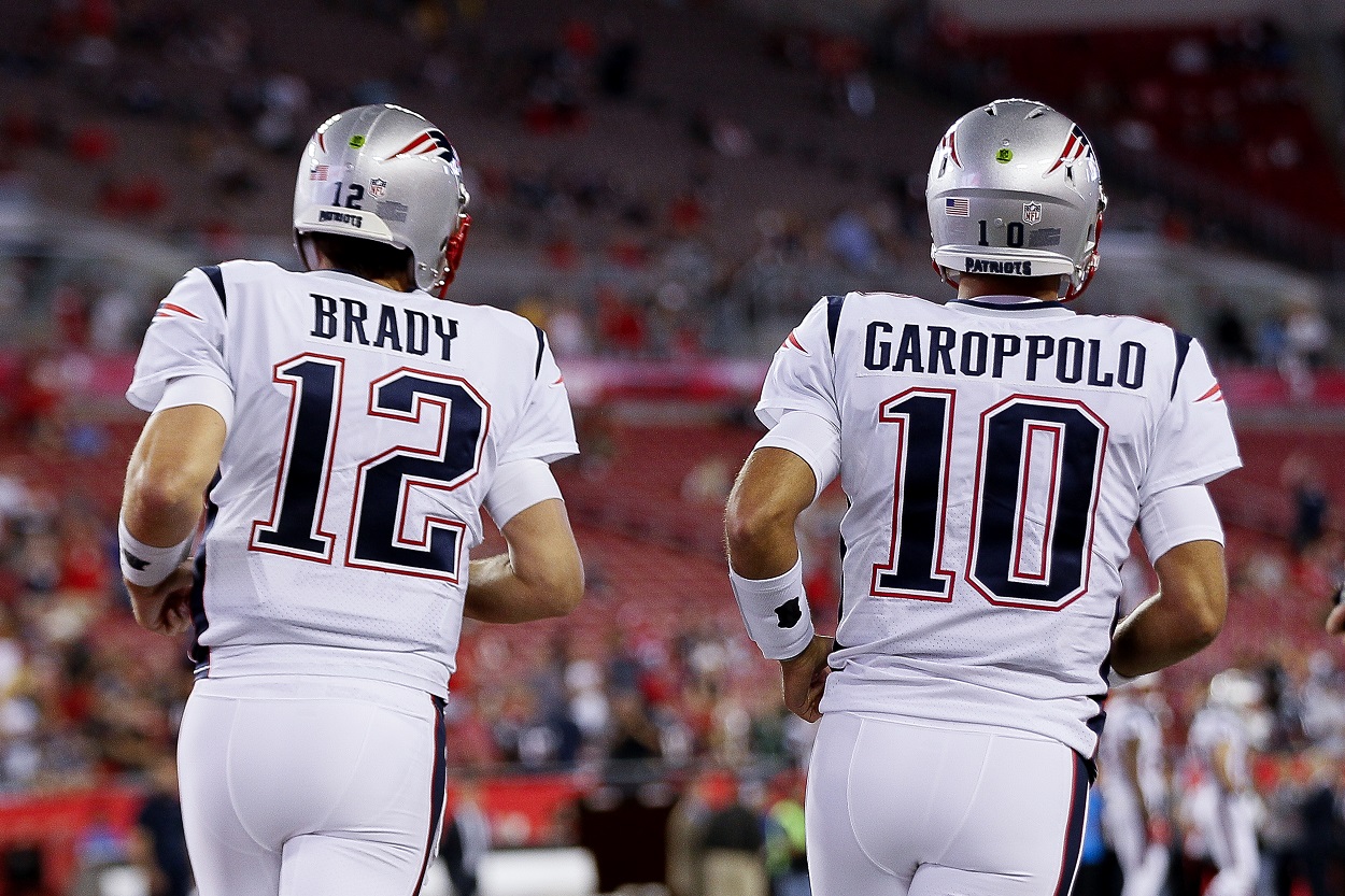 Did Tom Brady Bolt to Buccaneers Because Jimmy Garoppolo Was Traded to  49ers?