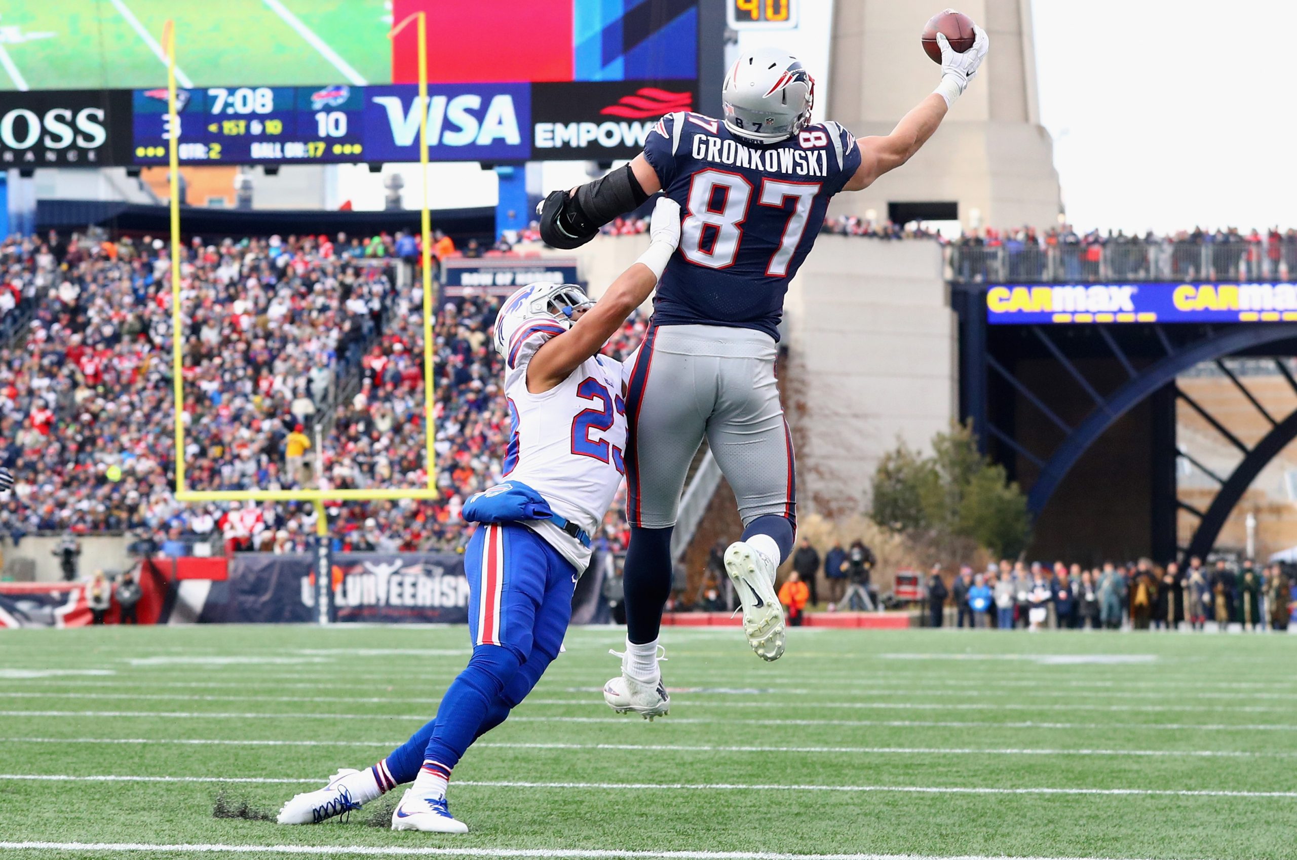 Rob Gronkowski was 'happy' after being suspended by NFL for Tre'Davious  White hit