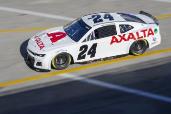 William Byron, driver of the No. 24 Hendrick Motorsports Chevrolet during Next Gen testing on Jan. 12, 2022, at Daytona International Speedway.