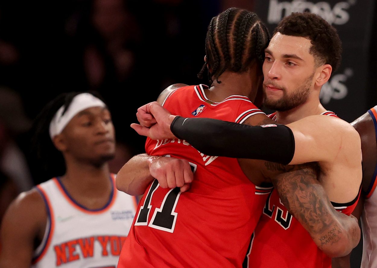 Zach LaVine Issues His Support For DeMar DeRozan and Forecasts a $235  Million Contract With 1 Emoji