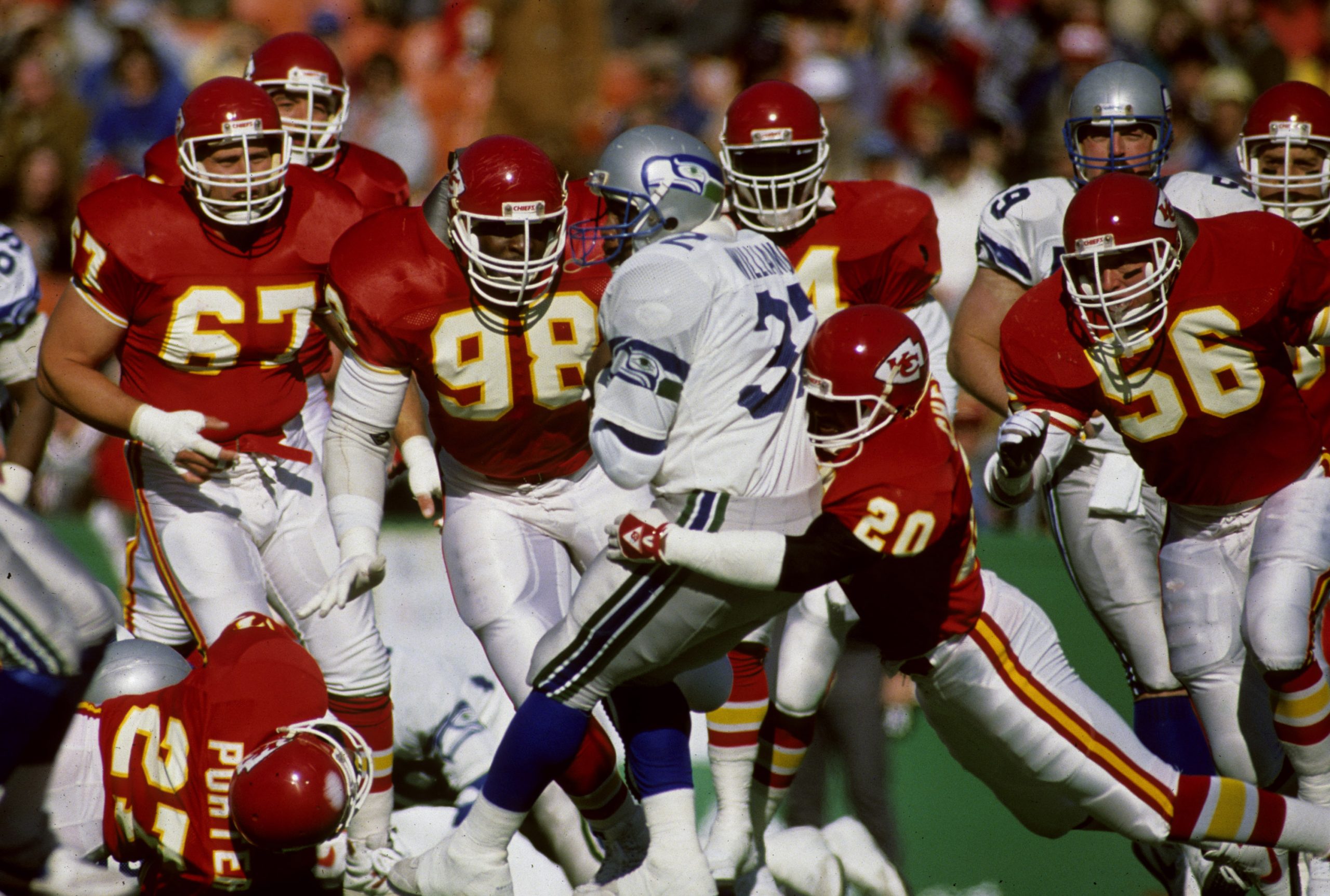 : Deron Cherry - Kansas City Chiefs - All Star - McDonald's NFL  Play & Win 1986 Football Card : Collectibles & Fine Art