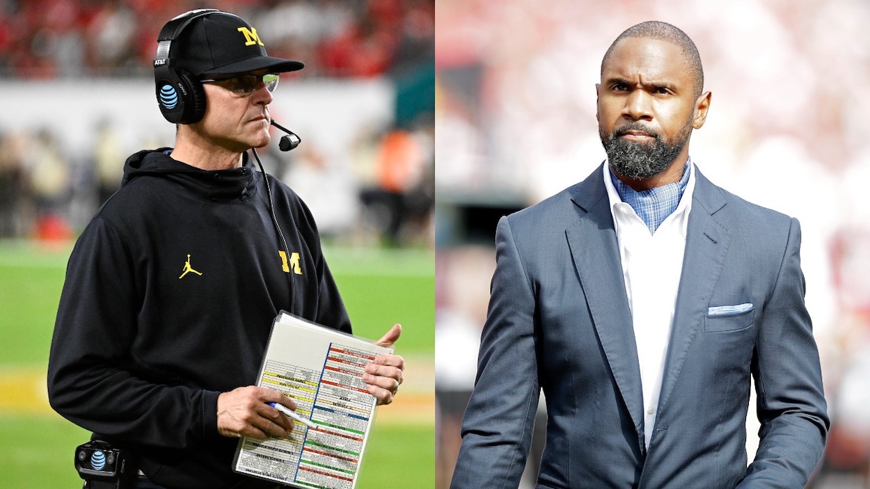 Charles Woodson Blasts Jim Harbaugh and His Alma Mater Michigan: 'It was the  Weirdest Week of Football That I've Ever Witnessed'