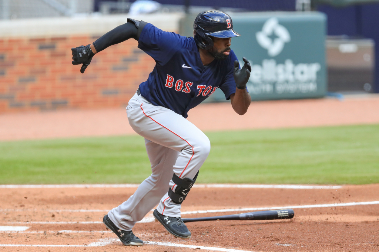 Jackie Bradley was at Mookie Betts' wedding when he found out Red Sox  reacquired him – NBC Sports Boston