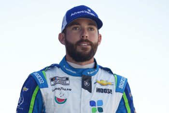 Ross Chastain walks on stage