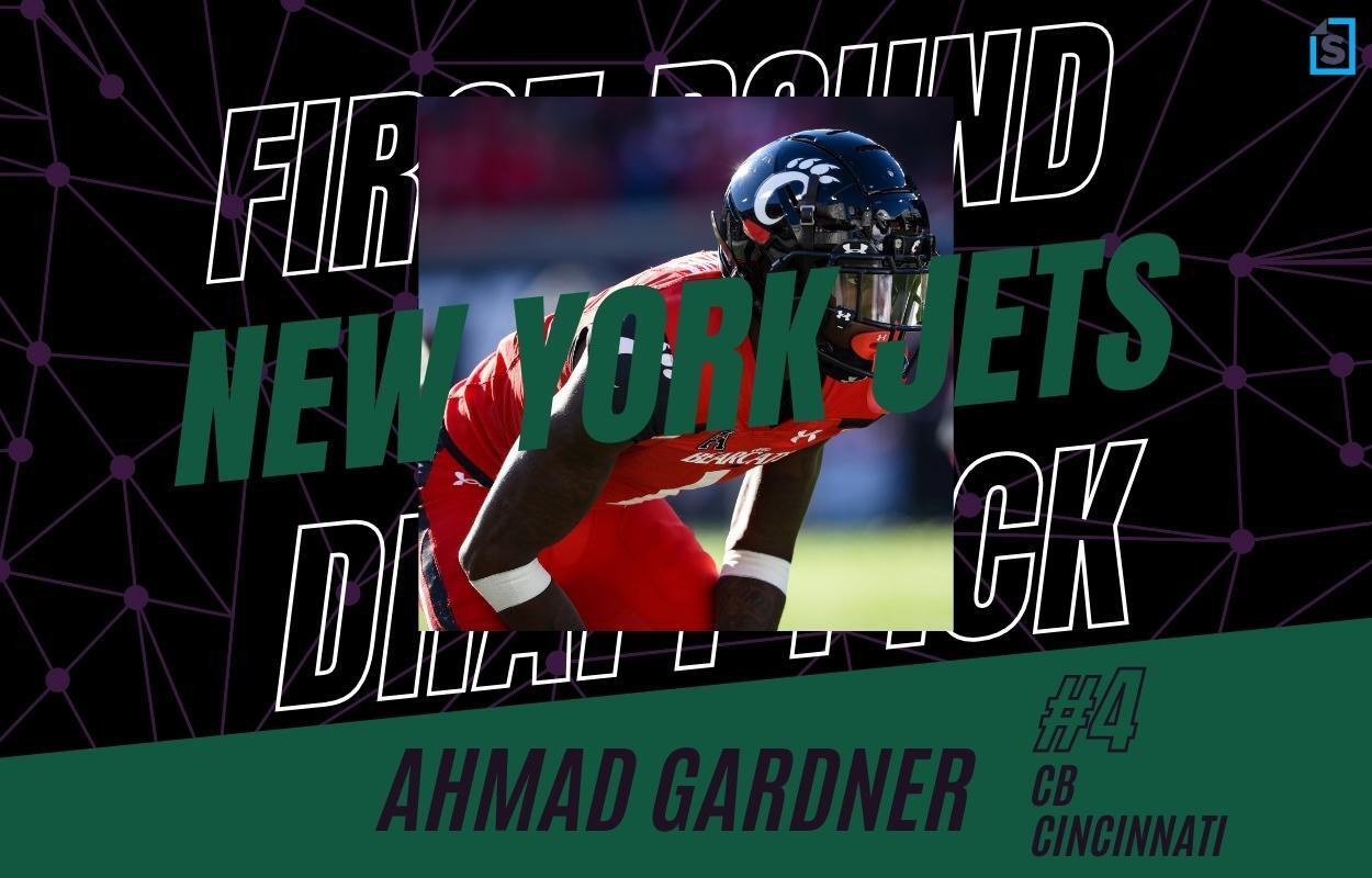 Jets grab CB Ahmad 'Sauce' Gardner at No. 4 overall in NFL Draft