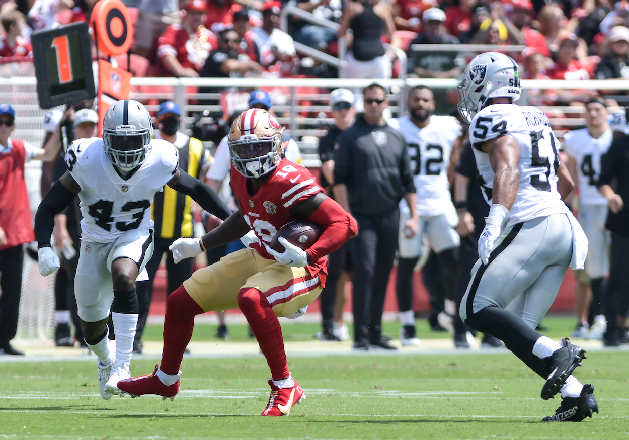 Las Vegas Raiders vs San Francisco 49ers 2022, Josh Jacobs vs Deebo Samuel