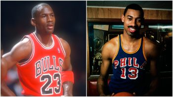 Michael Jordan Wilt Chamberlain NBA