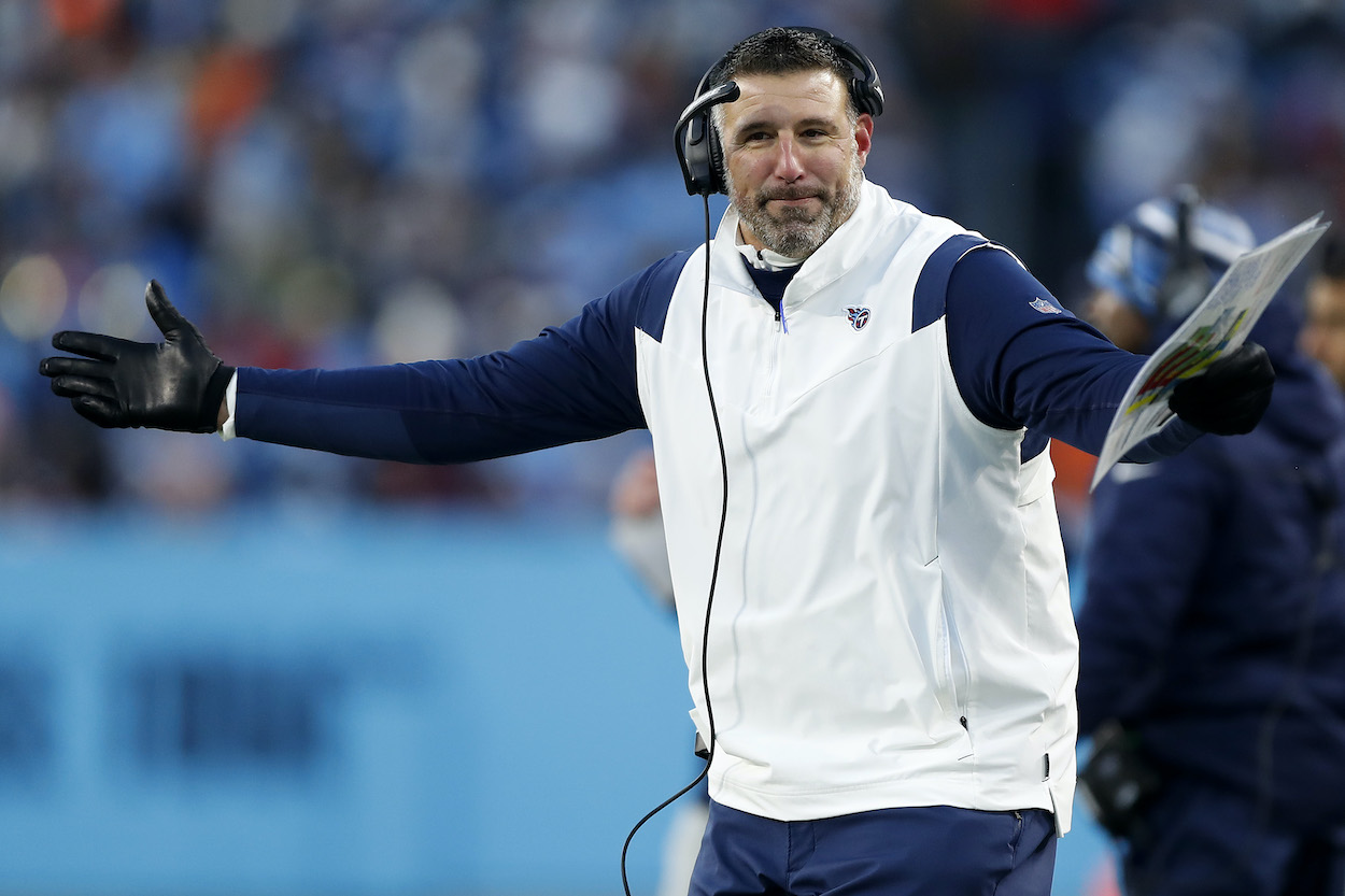 Tennessee Titans Head Coach Mike Vrabel Admits His Coaching Career Came  From Having 'No Plan B'