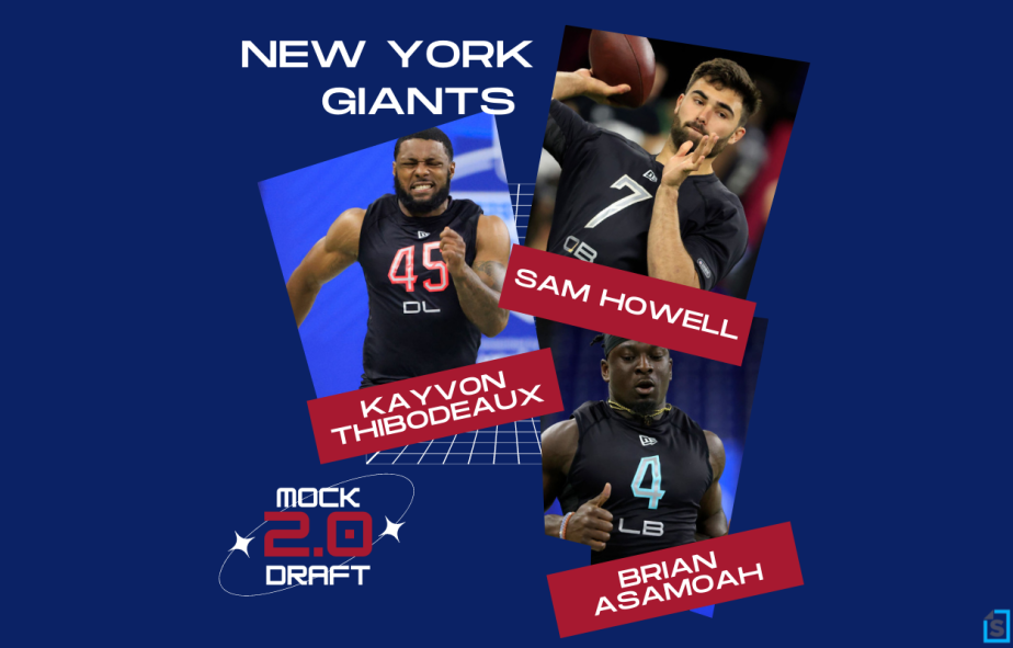 New York Giants 3Round Mock Draft 2.0 Sportscasting Pure Sports