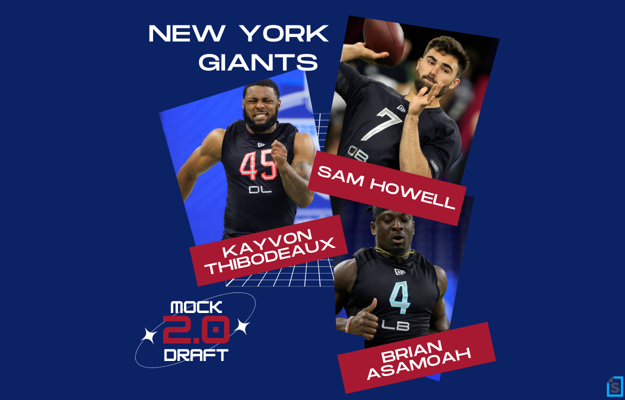 New York Giants 3Round Mock Draft 2.0