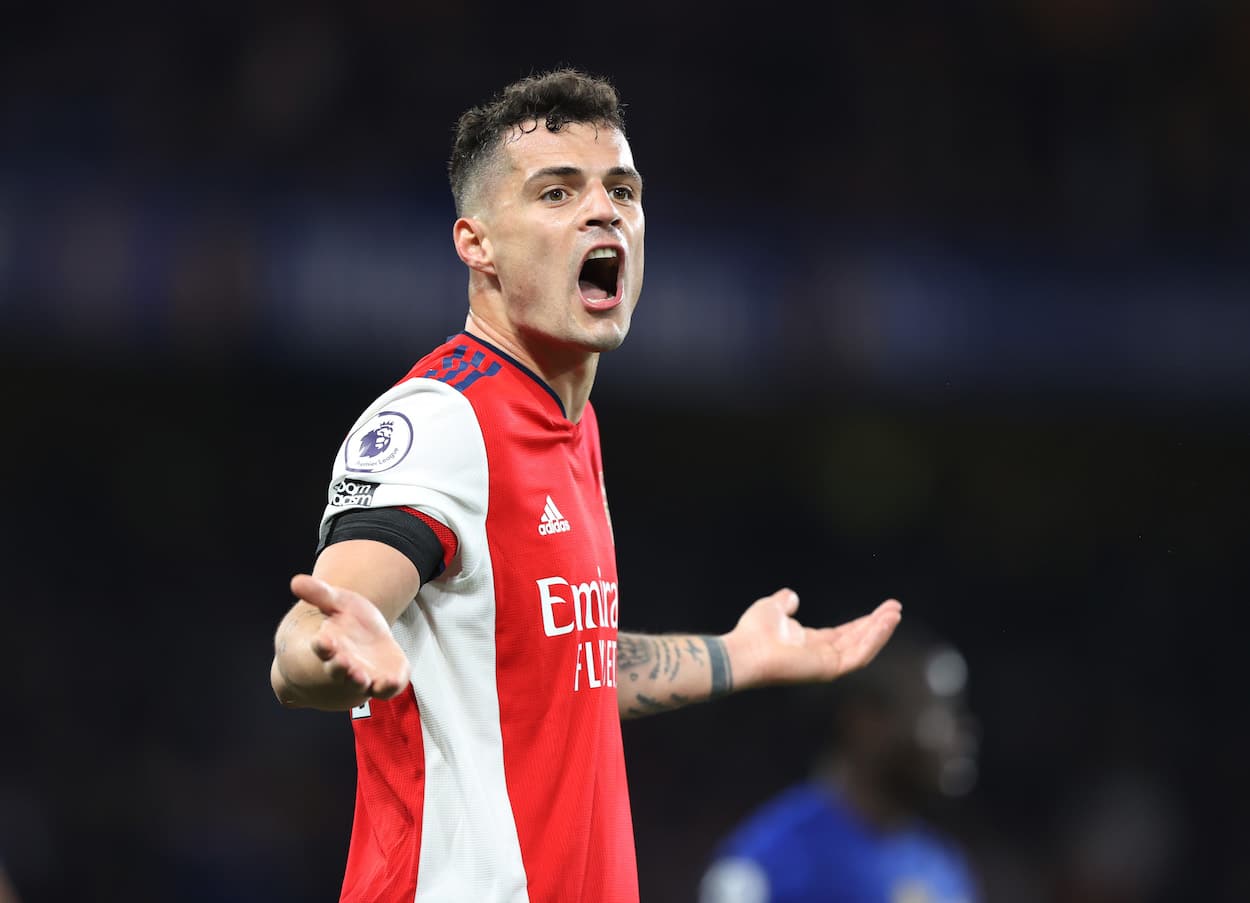 Granit Xhaka Rips Arsenal Teammates After Devastating Loss: 'You Don't ...