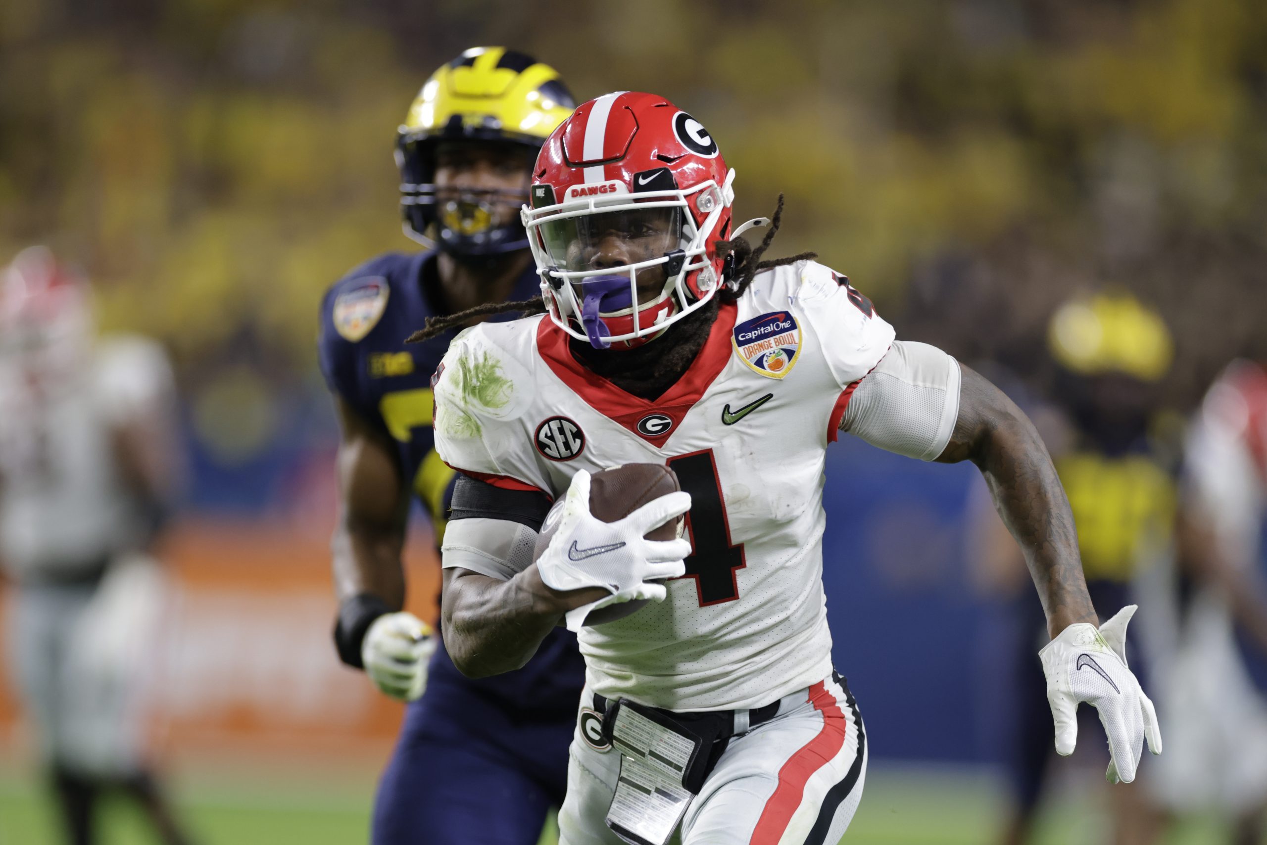 Rich Eisen Doesn't 'Know If This Is Fair' That the Buffalo Bills Got  Georgia RB James Cook in the 2022 NFL Draft