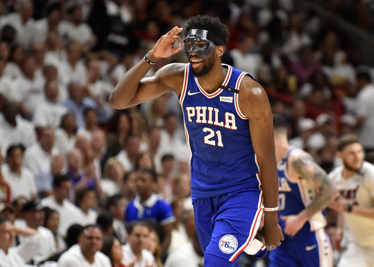 Masked Embiid inspires 76ers to victory, The Border Mail