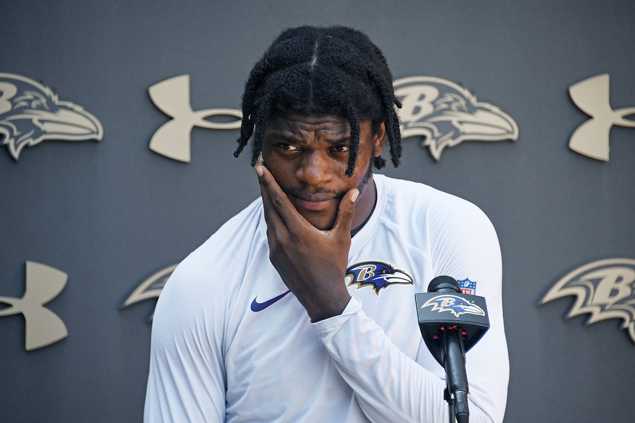 Lamar Jackson Makes Another MVP Statement in Ravens Blowout Win Over the  Rams - ESPN 98.1 FM - 850 AM WRUF