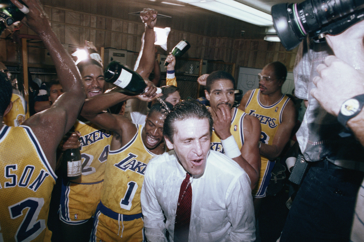 Pat Riley Knew the Perfect 3 Words to Piss Magic Johnson off and Inspire  Him to Win 1985 NBA Finals: 'Your Boy, Larry'