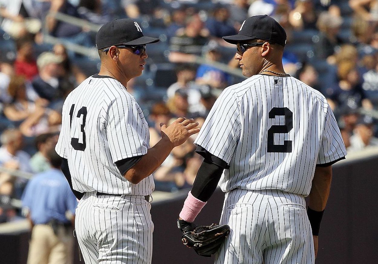 Former Yankees Derek Jeter and Alex Rodriguez are teammates again