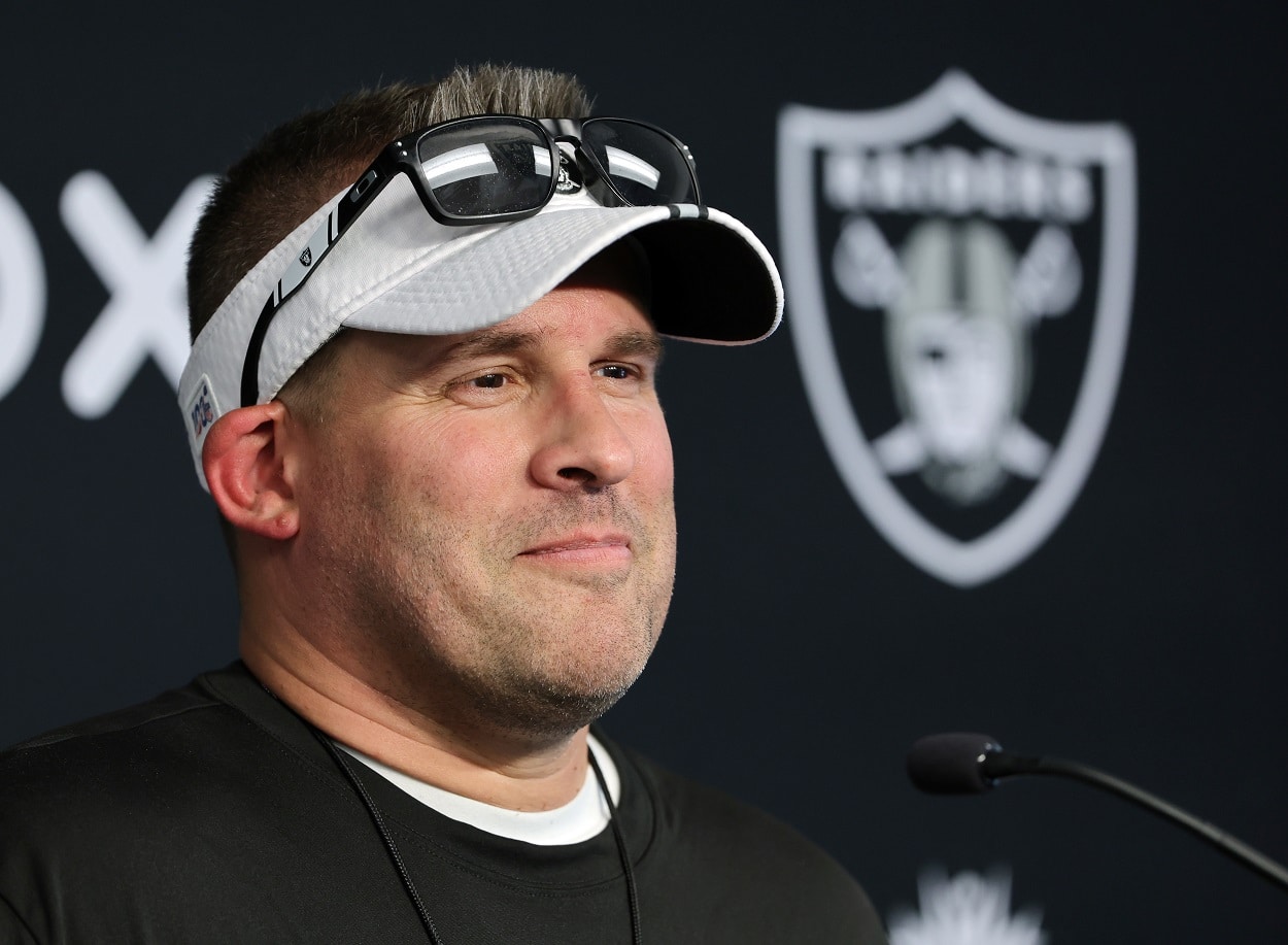 Raiders Head Coach Josh Mcdaniels And New Gm Dave Ziegler Have A Pair