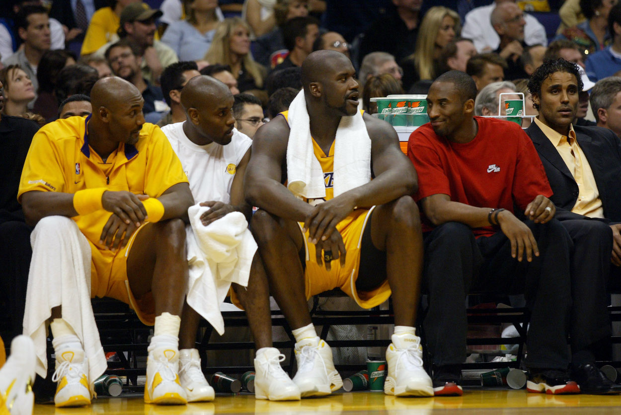 Kobe Bryant, Shaquille O'Neal, and those infamous playoff air