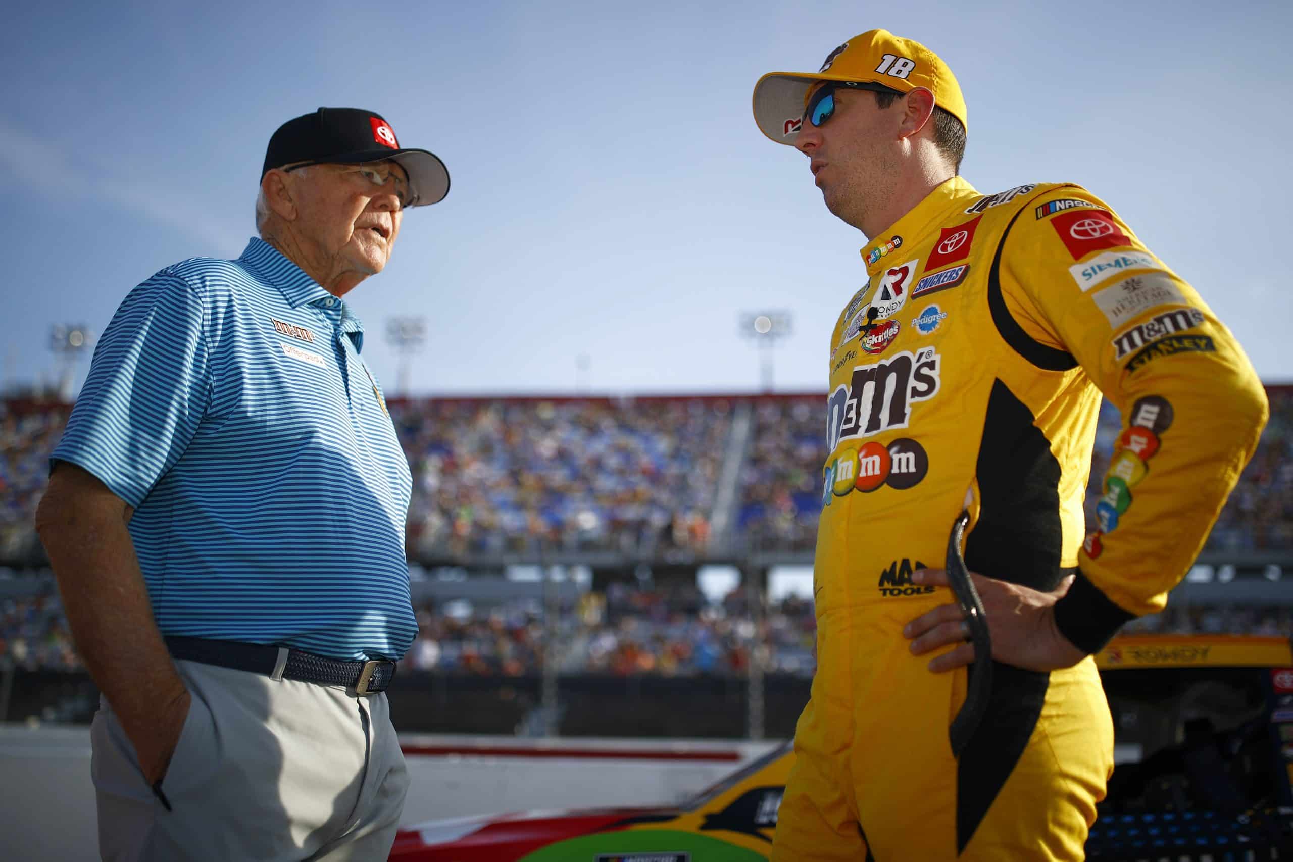 Kyle Busch and Joe Gibbs talk