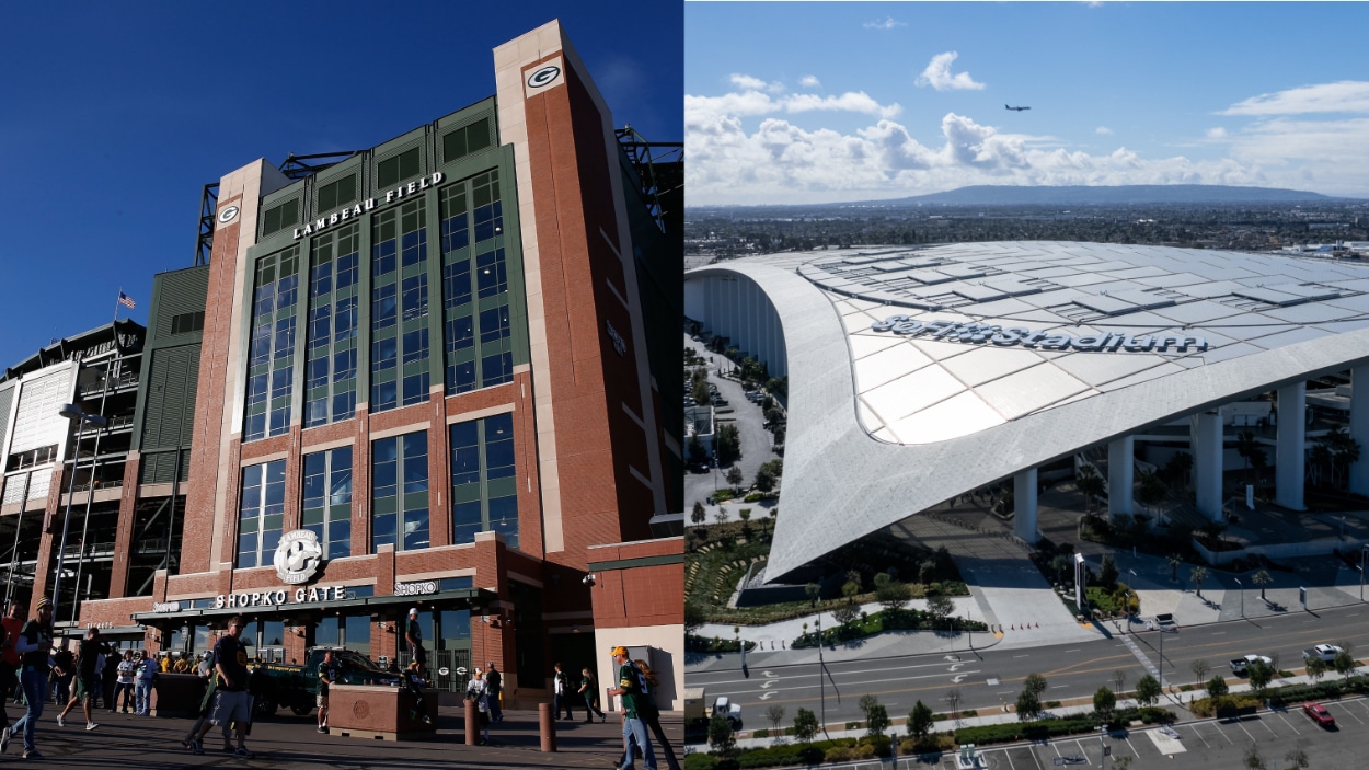 Lambeau Field, Green Bay Packers football stadium - Stadiums of