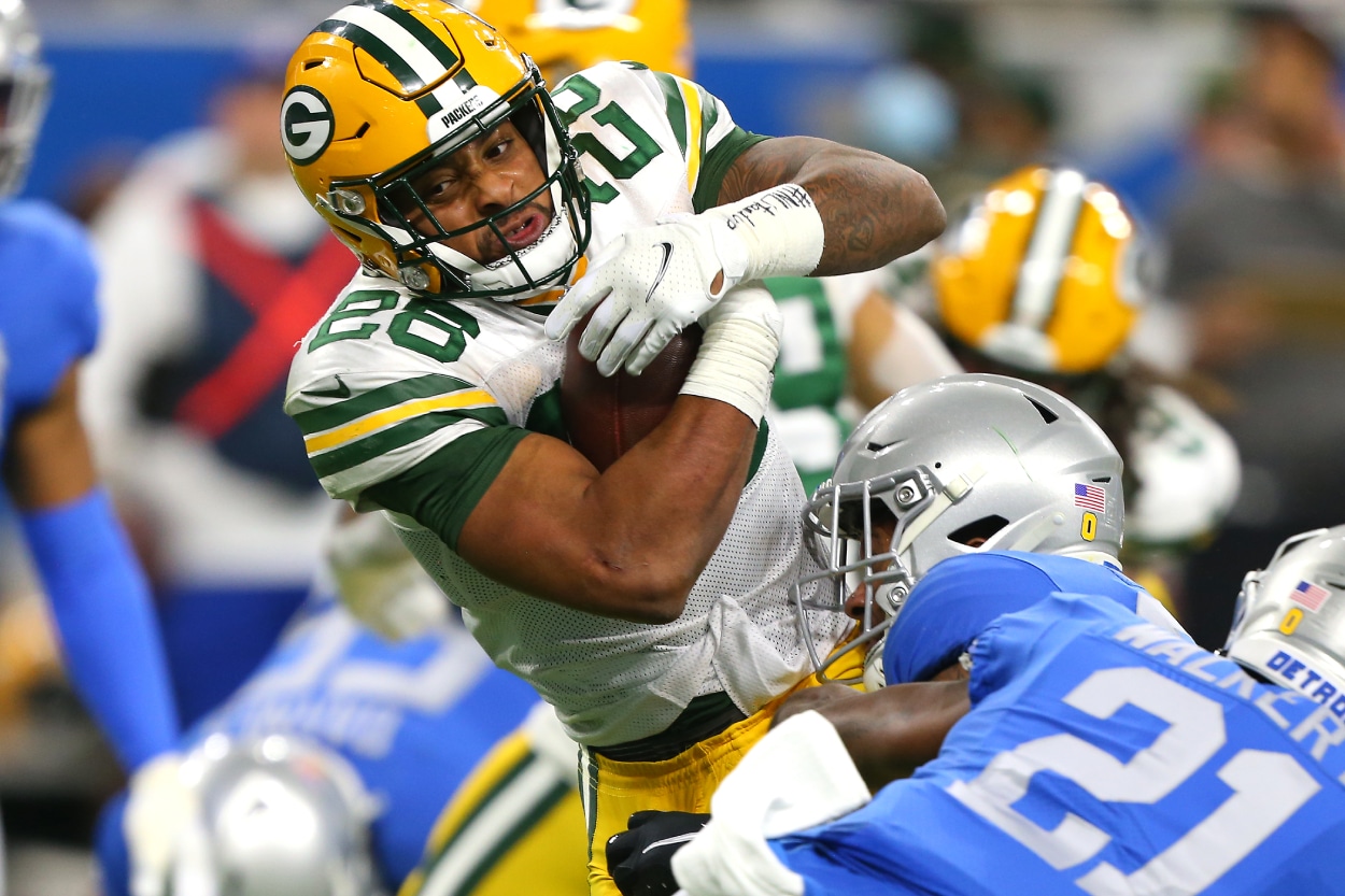 Packers rookie RB A.J. Dillon adds power dimension to dominant Green Bay  offense