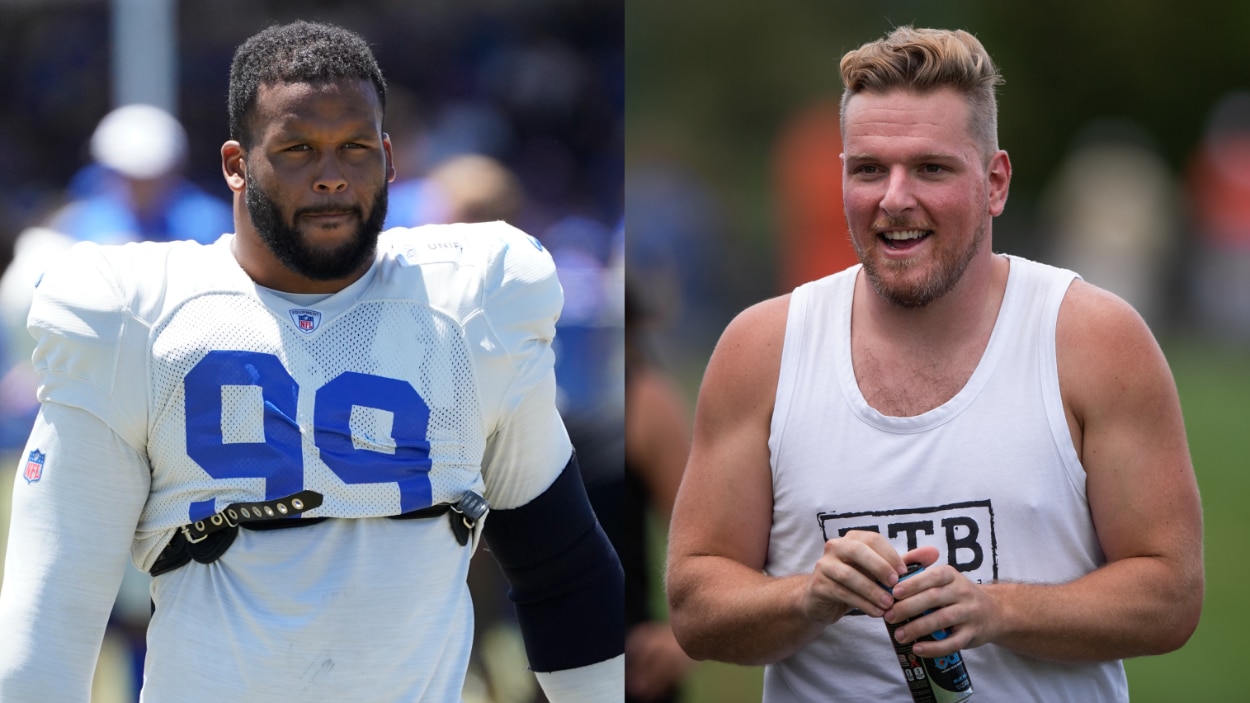 Pat McAfee Enrages Bengals Fans Defending Aaron Donald After