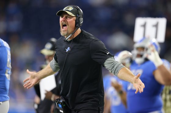 Dan Campbell Encouraged His Lions to 'Bite a Kneecap Off,' and You ...