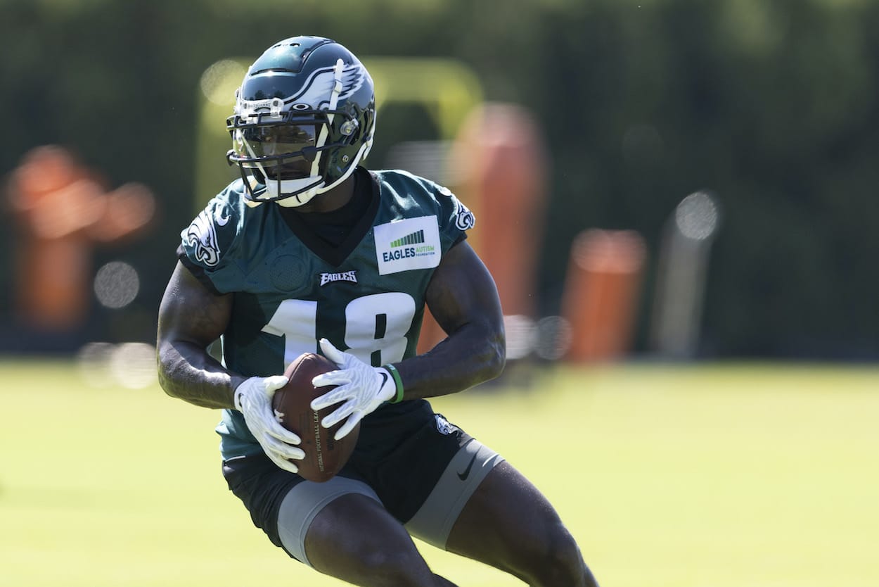 Eagles Continue Their Cocky Offseason as Quez Watkins Ridiculously Dubs  Himself the 'Fastest Guy in the NFL'