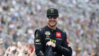 Kurt Busch before the NASCAR Cup Series All-Star Race at Texas Motor Speedway on May 22, 2022.