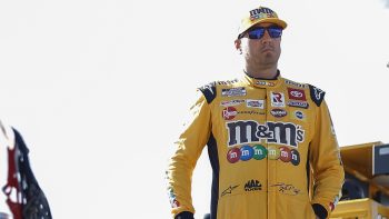 Kyle Busch waits on the grid during practice for the NASCAR Cup Series Federated Auto Parts 400 at Richmond Raceway on Aug. 13, 2022, in Richmond, Virginia.