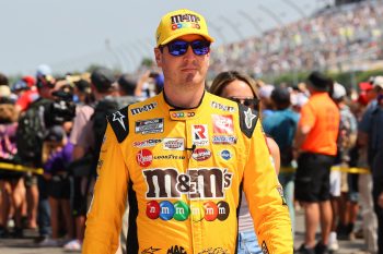 Kyle Busch in driver intros