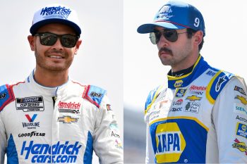 Kyle Larson and Chase Elliott