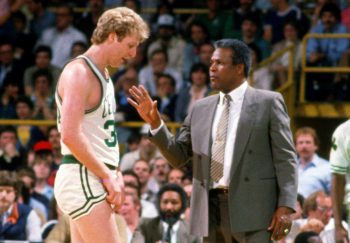 Boston Celtics star Larry Bird