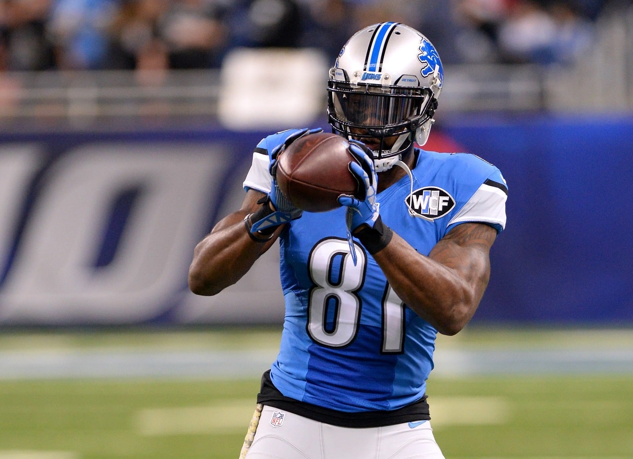 Calvin Johnson breaks Jerry Rice's receiving record but Detroit Lions lose  to Atlanta Falcons, NFL News